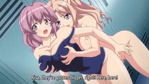 bikini hentai lesbians - Cum hard with these anime hentai lesbians in bikinis