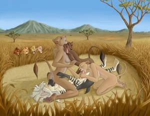 Bisexual Wolf Furry Porn - e621 absurd_res anthro anthrofied anus bisexual black_nose breasts  brown_fur crouching cunnilingus disney erection feline fellatio female