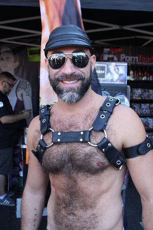Hairy Gay Leather Porn Stars - HANDSOME & HAIRY GAY PORN STAR ! ~ FOLSOM STREET FAIR 2016â€¦ | Flickr