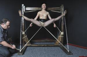 asian theater bondage - Extreme suspension bondage