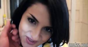 attempting anal sex - Horny Amateur Gf Coco De Mal Tries Out Anal Sex At Home - scene 4