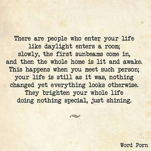 Because I Love - I am Shining, because of You! My Love!