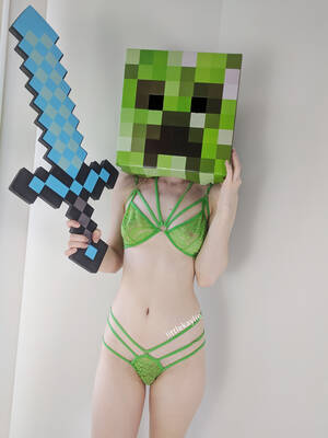 Minecraft Porn Panties - f] Sexy creeper ready to make you explode Ã°Å¸Ëœ Ã°Å¸'Â¦ Porn Pic - EPORNER