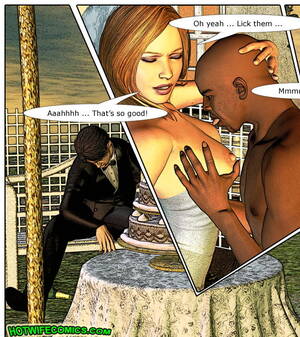 kissing interracial cartoon porn gallery - Black gardener kissing white cartoon tits