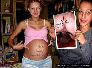 black cum white sluts - More white sluts harvesting black sperm | MOTHERLESS.COM â„¢