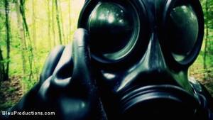 Girl Putting Gas Mask Porn - Photo number 14 from Girls In Gasmasks shot for Bleu Films on Kink.com.