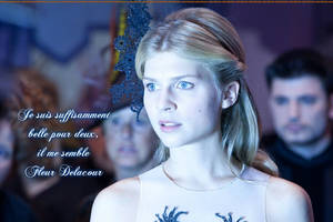 Harry Potter Fleur Delacour Porn - Harry Potter wallpaper containing a portrait titled Fleur Delacour quote