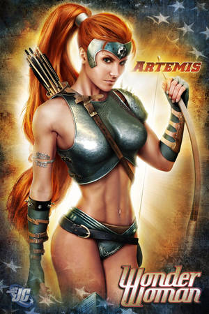 Amazon Women Comics - Artemis is another amazon warrior. I did sort of a combination of a few of