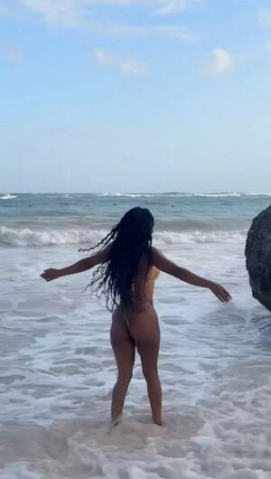 Meagan Good Porn - Hollywood star wows in tiny snakeskin bikini as she addresses 'butt lift'  rumours - Daily Star