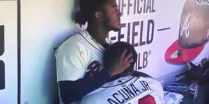 Acuna Porn - Two Professional Male Baseball Players Shared a Moment of Intimacy in Their  Recent Game (Video) | Hornet, the Queer Social Network