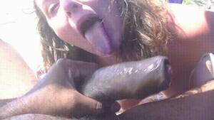 black cock happy - dirty* White Mouth Making Black Cock Happy With Hot Breath Tongue N' Spit.  Porn Gif | Pornhub.com