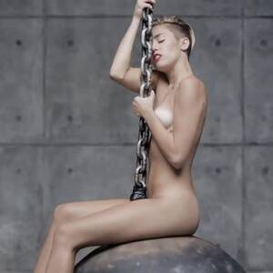 Miley Cyrus Pregnant Porn - Miley Cyrus naked video Wrecking Ball criticised and compared to porn -  watch - Mirror Online