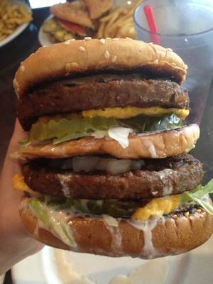Big Big Mac - Big Mac from Doomie's Home Cookin' in Hollywood. From that time I ate  everything