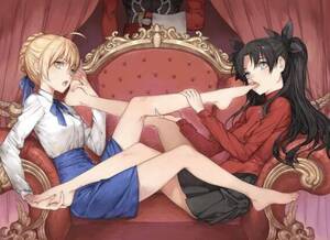 giantess anime foot fetish hentai - Hentai Foot Fetish Porn With Lesbian Anime Fantasy