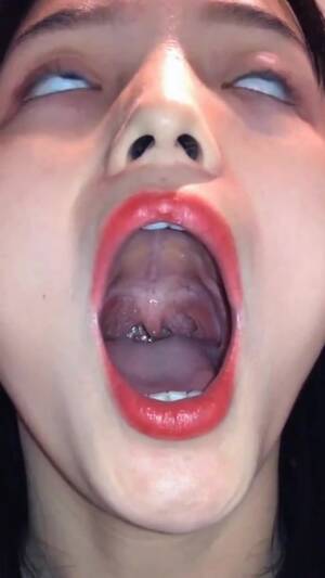 asian mouth - Asian girl open mouth 1 - ThisVid.com