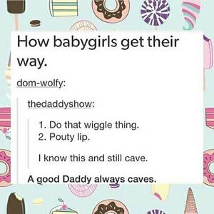 Daddy Kink Cartoon Porn - Especially the wiggle thing Daddy will fall for it every time!