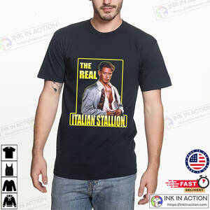 Italian Stalliom Porn Cartoons - The Real Italian Stallion Rocco Siffredi Shirt - Print your thoughts. Tell  your stories.