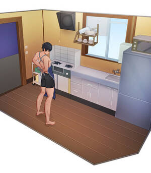 Kitchen Anime Porn - CamoHouse â€“ Haruka Nanase Kitchen Room (Free!) - Gay Manga | HD Porn Comics