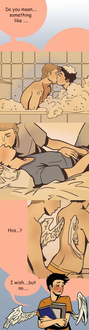Gay Comic Porn Fan Art - Gay Comics, College, Supernatural Fan Art, Castiel, Destiel Fanart,  Boyxboy, Fujoshi, Manga, Fanfiction