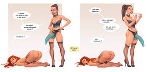 cartoon strip anal - Comic strip by Rino99
