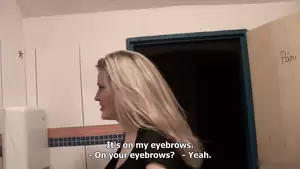 blonde milf public - Blonde MILF fucks in public place | xHamster