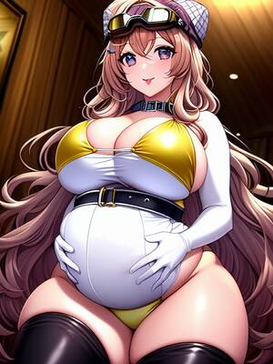 huge pregnant belly and tits - pregnant belly, 9 months pregnant, ... - OpenDream