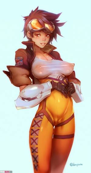 anime girls games online - art-of-cg-girls: â€œTracer by mldoxy â€