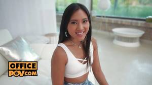 Most Beautiful Asian Porn Star Pov - Cute asian pornstar hopeful May Thai demos her skill | PornTube Â®