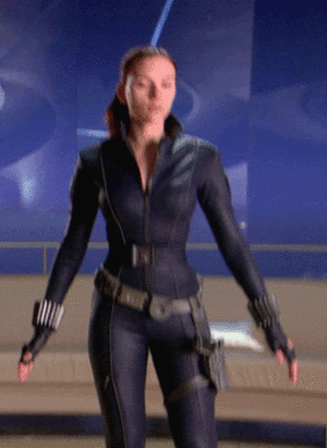 Ass Porn Scarlett Johansson - Scarlett Johansson during her costume fitting for the Black Widow character  : r/Moviesinthemaking