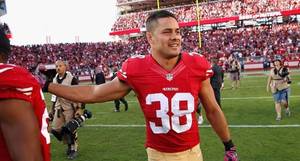 Left Ball - Ex-49er Jarryd Hayne left red-faced after porn hack during school talk on  online safety