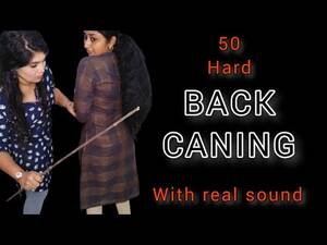50 extreme caning - Caning with real sound | 50 hard back caning | #requestedvideo  @SharmysVlogs #challenge - YouTube