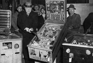 1940s Banned Porn - Pinball Prohibition: The Arcade Game Was Illegal in New York for Over 30  Years | 6sqft
