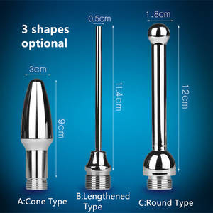 anal cone - New 3 Types water enema nozzle butt plug anal clean wash toys dildo porn  sex products