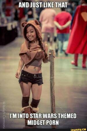 Midget Porn Captions - AND JUST LIKE THAT INTO STAR AWARS THEMED MiOGET PORN - iFunny Brazil