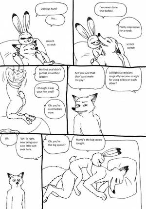 Jack Savage Judy Hopps Porn Comics - e621 anthro bernielover canine clothing comic disney duo english_text  female fox hi_res judy_hopps lagomorph male male