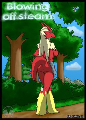 hentai on steam - [Libra-11] Blowing off steam (Pokemon)