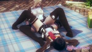 Attack On Titan Lesbian Sex - Attack on Titans - Annie & Mikasa Lesbian Sex - Pornhub.com