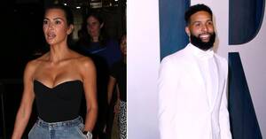 Kimberly Guilfoyle Porn Tube - Kim Kardashian and Odell Beckham Jr. 'Hanging Out'