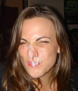 fun facial cumshot - Funny Cum Facial
