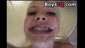 braces bukkake - leah luv bukkake - free porn video - XVIDEOS.COM