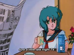 2003 Atom Anime - I'm betting she was watching porn