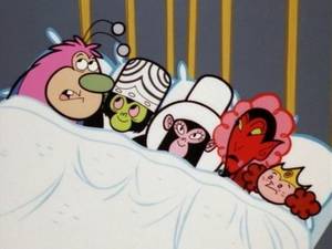 Mlp Powerpuff Girls Porn Captions - Fuzzy Lumkins, Mojo Jojo, Moko Jono, Him and Princess Morbucks from the Powerpuff  Girls episode, Meet the Beat Alls