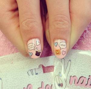 nail - Trust me when I say that the new decals will blow your mind! There's also a  cheeky collaboration with Nancy Mc! Here are all my fav nails that I've had  done ...