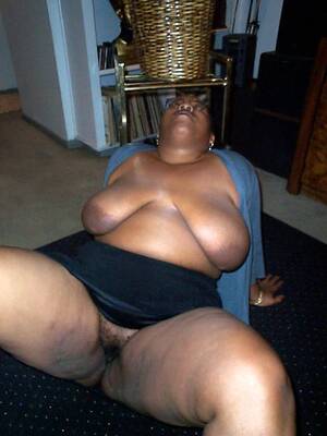 fat black booty old - If you like big black women over 40 years old then you will love Sandy.  This mature black plumper has a big black booty and large ebony saggy tits