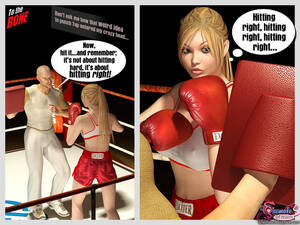 Deviantart Boxing Cartoon Porn - Femdom Mixed Boxing Art Cartoons | BDSM Fetish