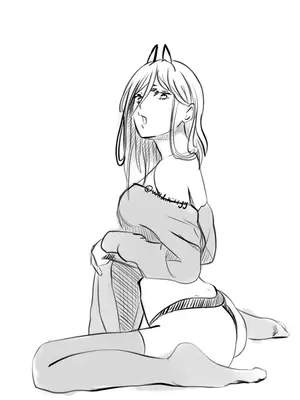 free hentai anime line art - Power sketch , ill probably color it free hentai porno, xxx comics, rule34  nude art at HentaiLib.net