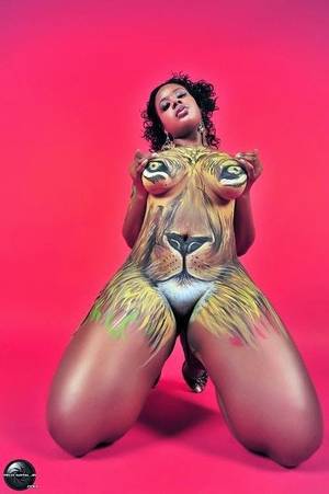 Black Bodypaint Porn - Photos from nude-bodypaint / Nude and Bodypainted!