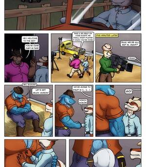 3d Gay Cowboy Porn - Gideon And Bucker's Gay Cowboy Porn Shoot comic porn | HD Porn Comics
