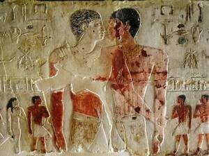 Homosexuality In Ancient Egypt - Happy Pride month from Khnumhotep and Niankhkhnum! circa 2400 BC : r/Egypt
