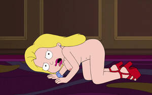 Blonde Hayley Smith Porn - Rule 34 - 1girls american dad animated blonde hair female only hayley smith  high heels tagme tongue out | 1912158